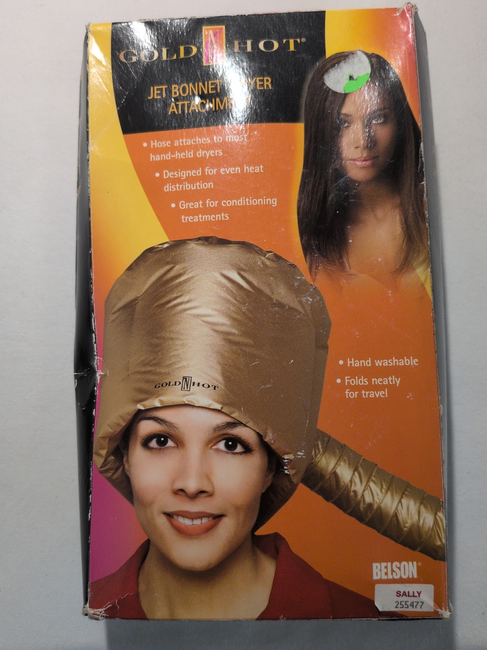 Gold N Hot Jet Bonnet Hair Dryer Hood - Gold